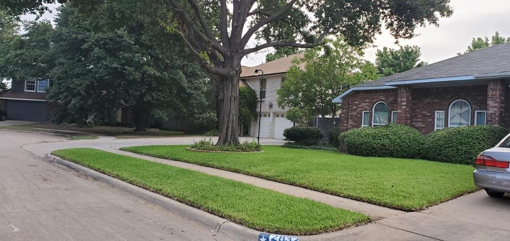 Landscaping for The S&L Good Fellas LLC in Irving, TX