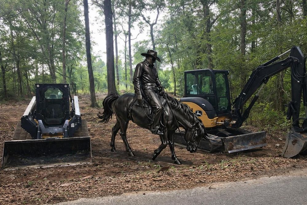 Our Land Clearing and Site Preparation service ensures a clean, level foundation for your project by expertly removing debris and leveling terrain, setting the stage for seamless construction or landscaping. for Ronco Services in Houston, TX