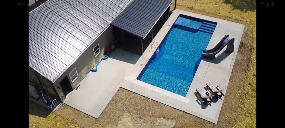 Enhance your outdoor space with our premium concrete pool decks, offering durability and style. Transform your backyard into a personal oasis with our expert installation services tailored to your needs. for New Edge Concrete in Mount Vernon, OH