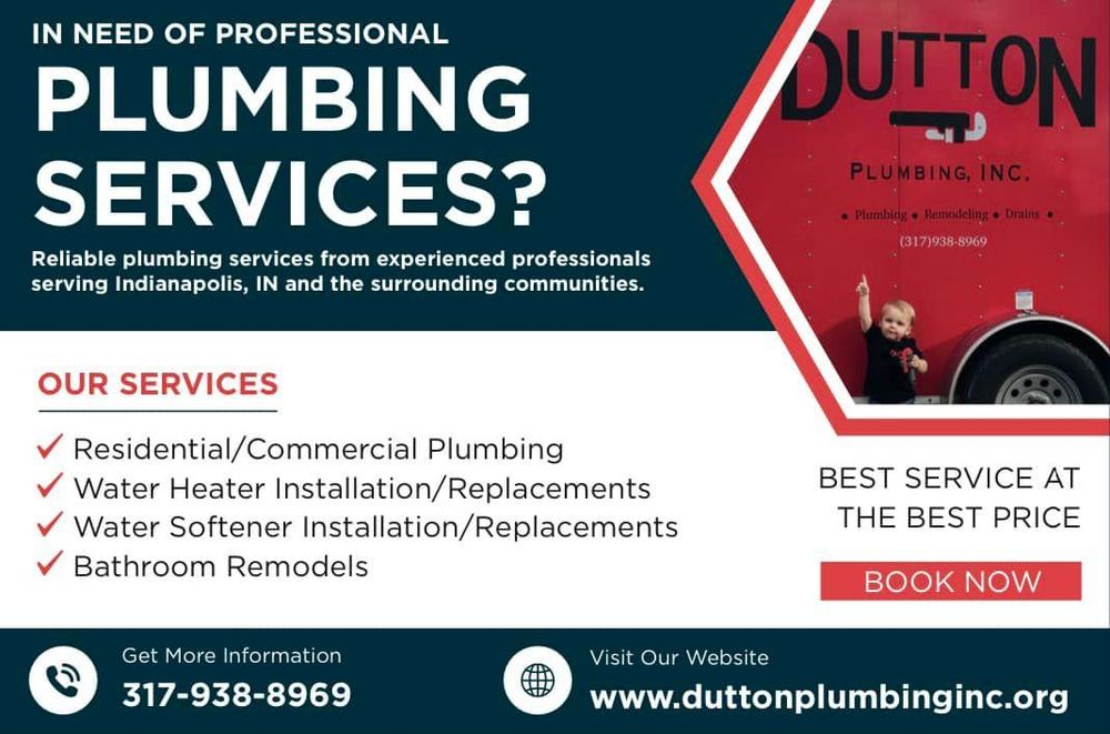 All Photos for Dutton Plumbing, Inc. in Indianapolis, IN