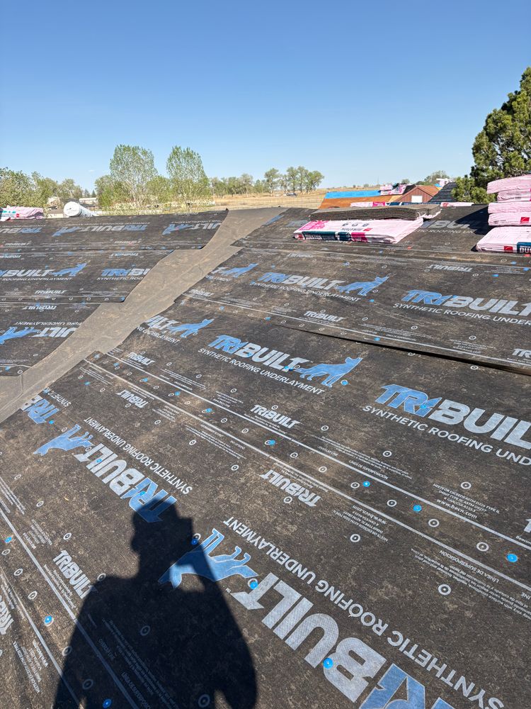 In production for Divine Roofing LLC in Severance, CO