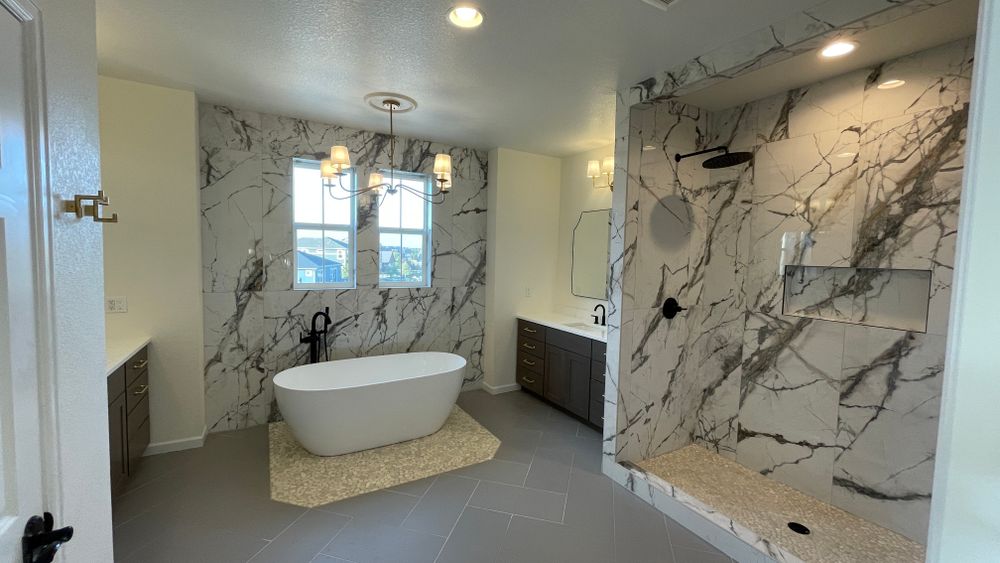 Bathroom Renovations for Quest Construction, Ltd. in Lafayette, CO
