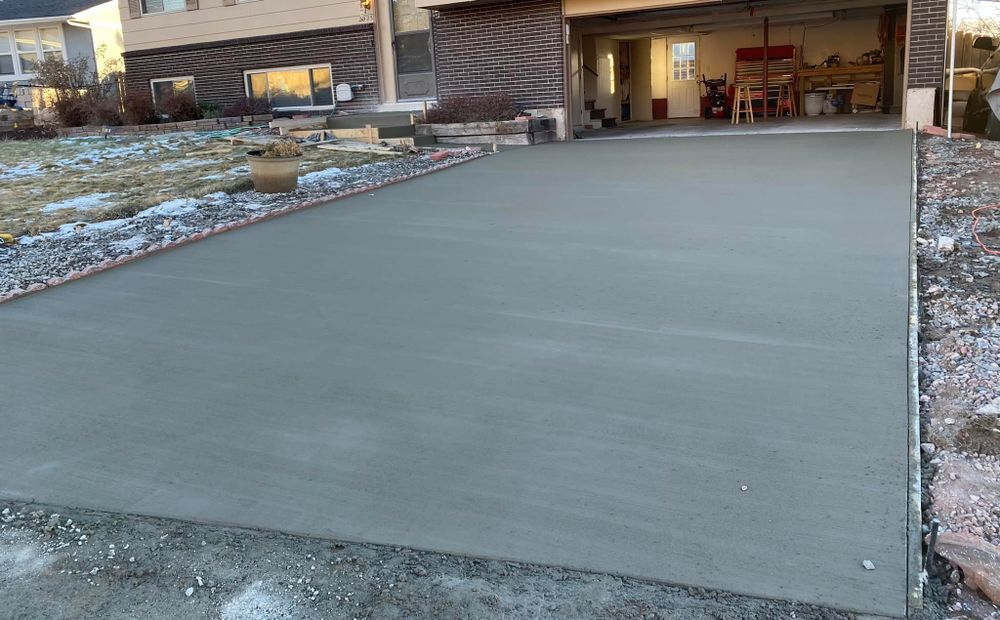 Residential Concrete for Imperial C and C in Colorado Springs, Colorado