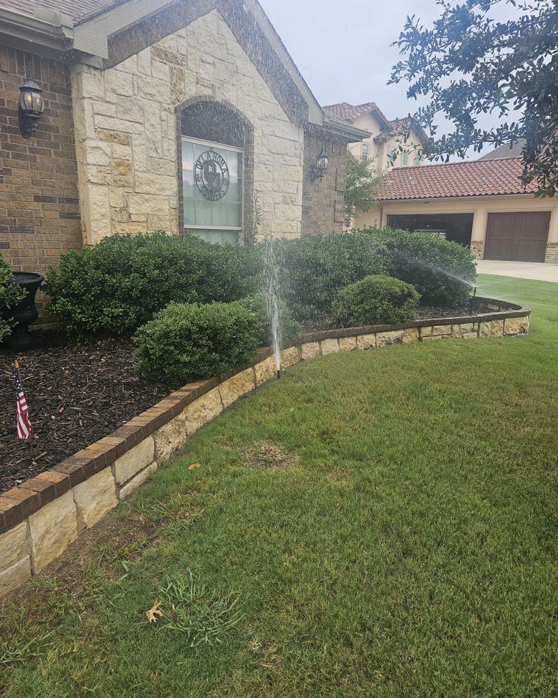 Our Irrigation System Installation service efficiently waters your garden with precision, ensuring lush, healthy landscapes while conserving water, elevating your home's curb appeal, and providing effortless convenience for a thriving outdoor space. for Romero's Irrigation & Landscaping in Fort Worth, TX