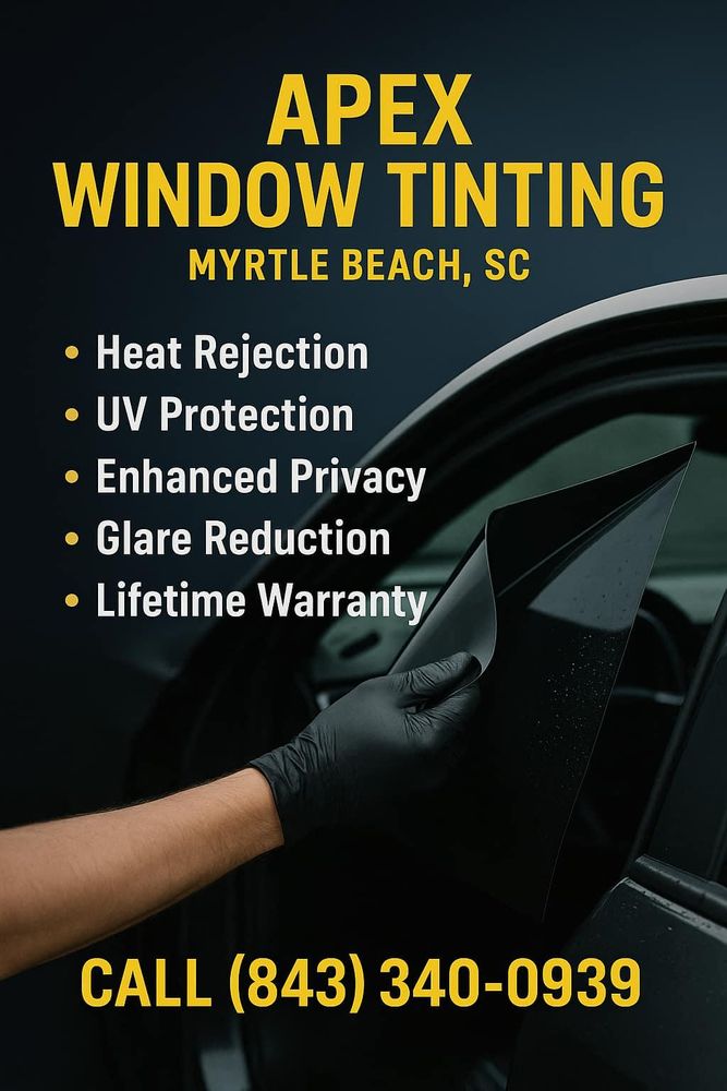 Windshield Repair for Apex Windshield Repair & Window Tinting Myrtle Beach in Myrtle Beach, SC