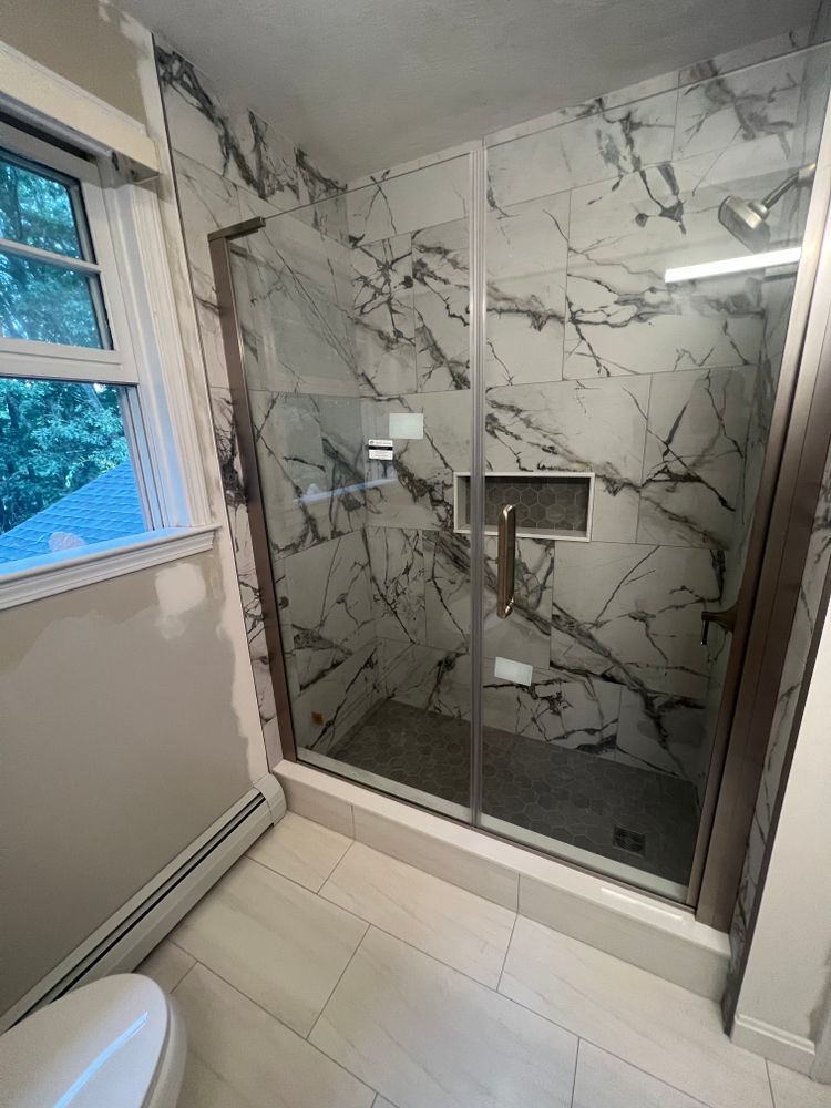 Bathrooms  for Lamy Construction in Lowell, MA