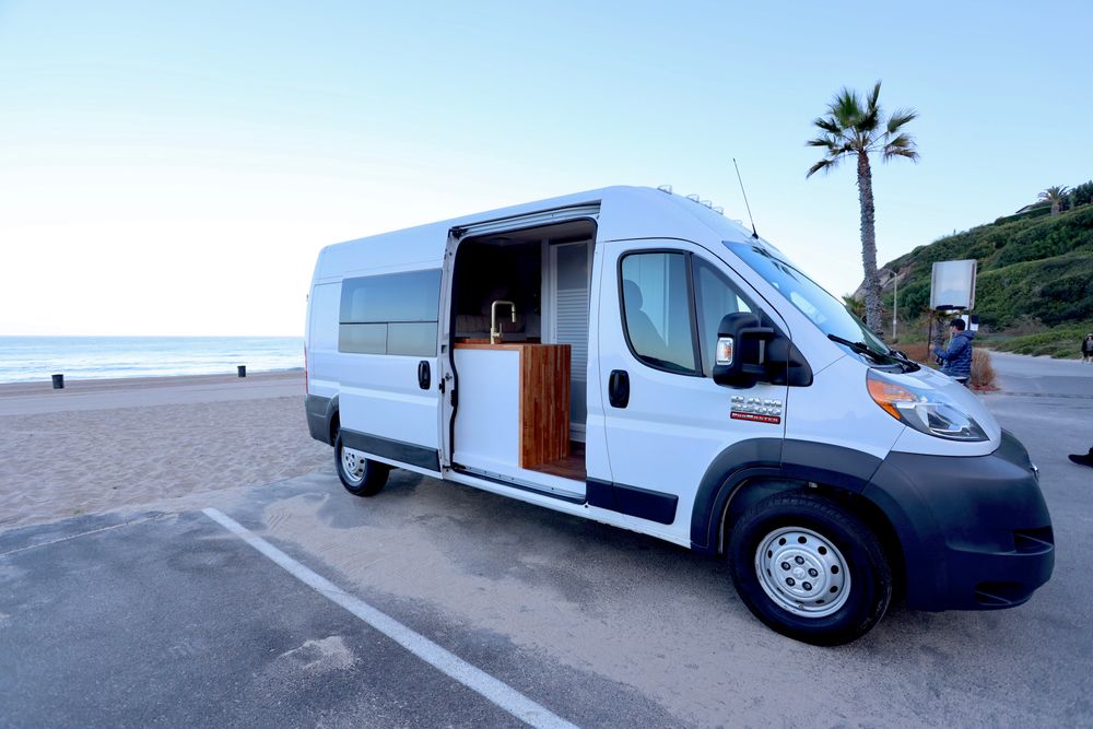 Alohilani - 2017 Promaster 2500 159" for Mauka to Makai RV Renovations in Los Angeles, CA