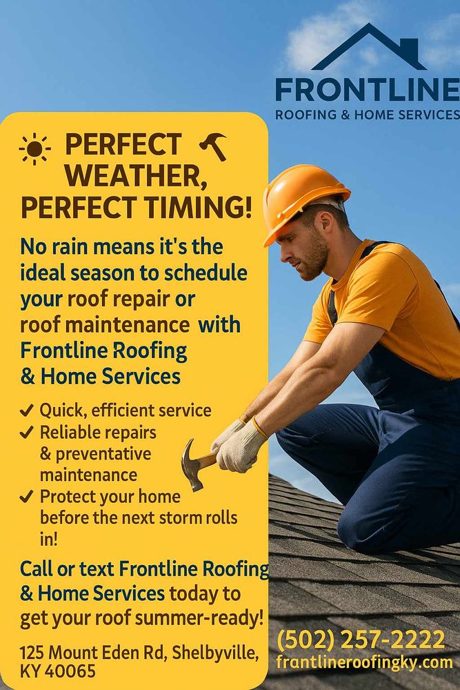 Other Services for Frontline Roofing & Home Services in Shelbyville, KY