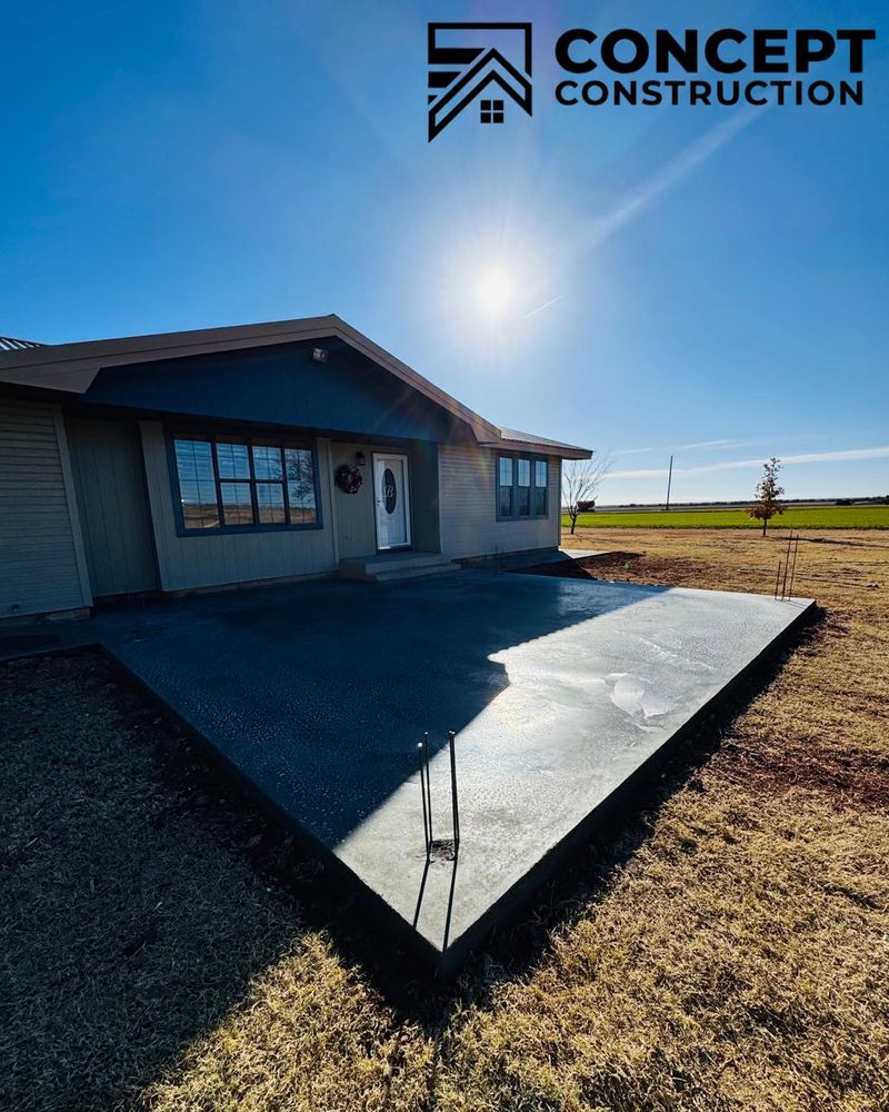 Concrete for Concept Construction in Vernon, TX