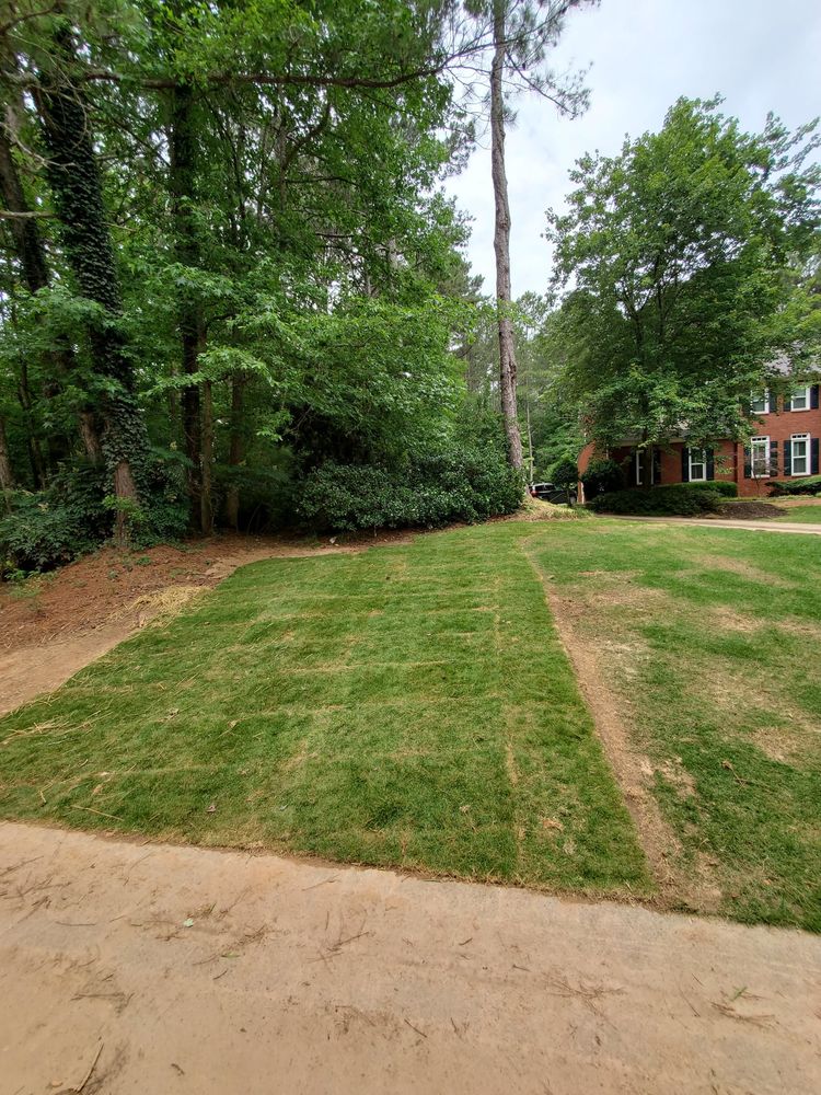 Mulch Installation for Zambrana Landscaping in Cobb County, GA