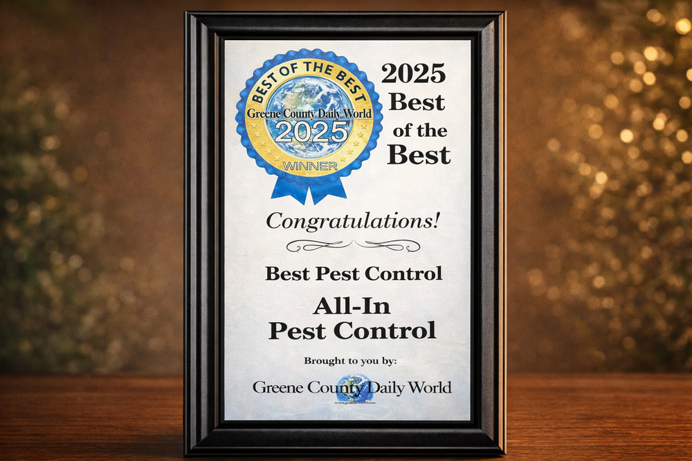 Our Residential Pest Control service provides safe, effective solutions to protect your home from pests. Our trained experts ensure a pest-free environment using environmentally friendly methods tailored specifically to your needs. for All-In Pest Control & Home Solutions in Greene County, IN
