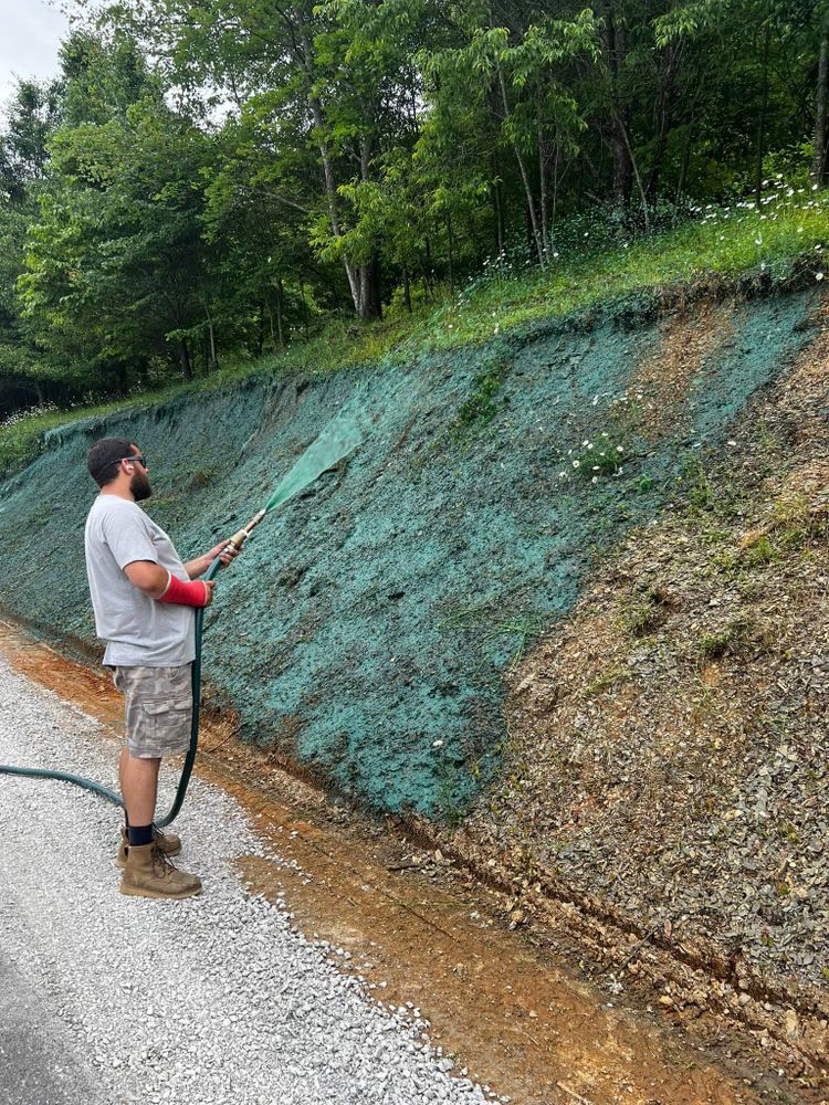 Hale’s Hydroseeding team in London, KY - people or person