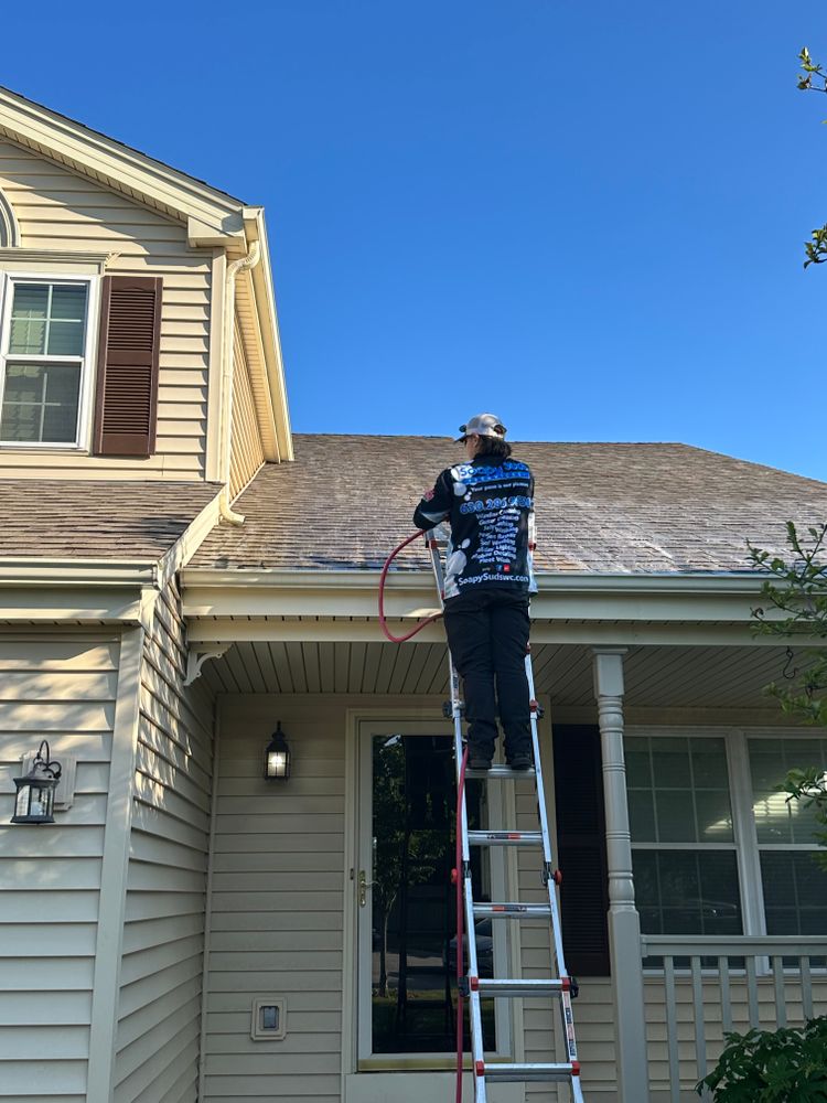 Roof Washing for Soapy Suds Services in St. Charles, IL