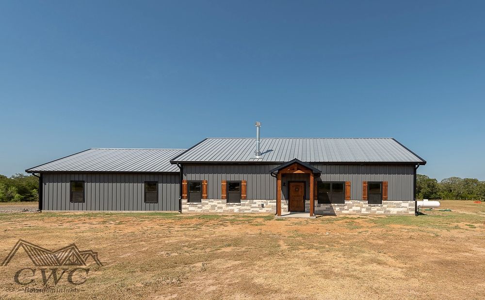 Our experienced team specializes in constructing stylish and functional barndoninium homes, seamlessly blending the rustic charm of a barn with the modern amenities of a custom-built residence. for CWC Custom Homes & Barndominiums in Snook, TX