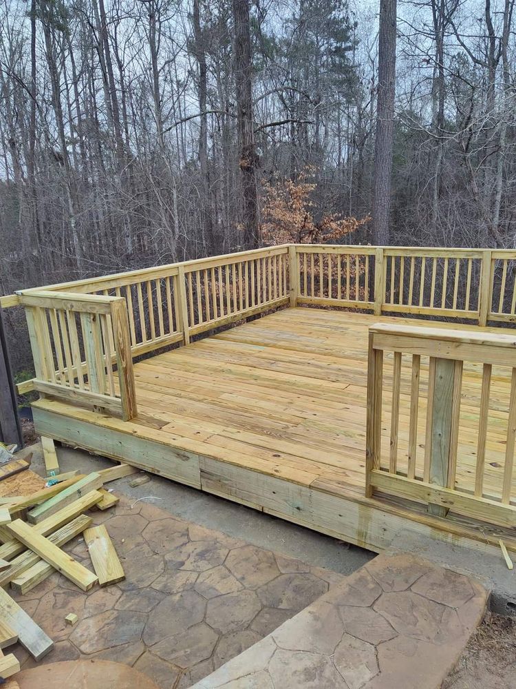 Decks and patios  for Rick's creative home improvement and repair in Atlanta, GA