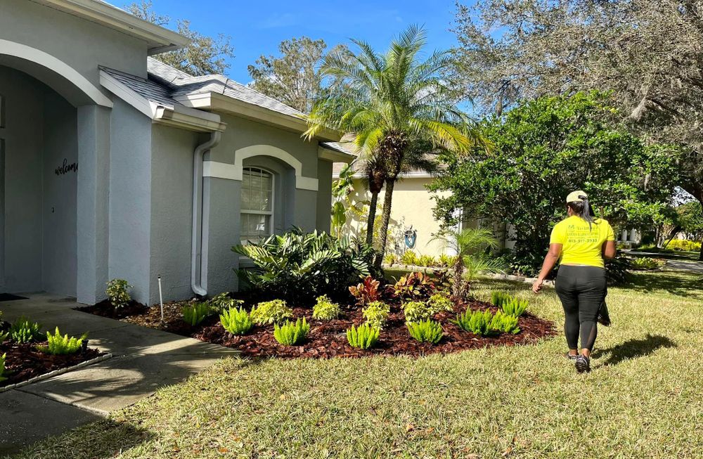 Landscape Design and Installation for Verimay's Garden and Landscaping in Hillsborough County, FL