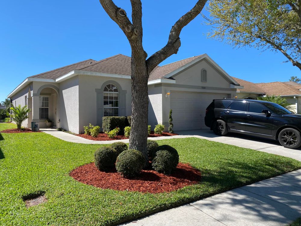 Enhance your home's beauty with our expert landscape installation services. From lush gardens to vibrant Christmas lights installation near me, we transform outdoor spaces into stunning retreats tailored to your vision. for Copeland Services in New Port Richey, FL