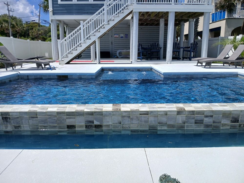 Pool Construction for Coastal Pool Leak Detection in North Myrtle Beach, SC
