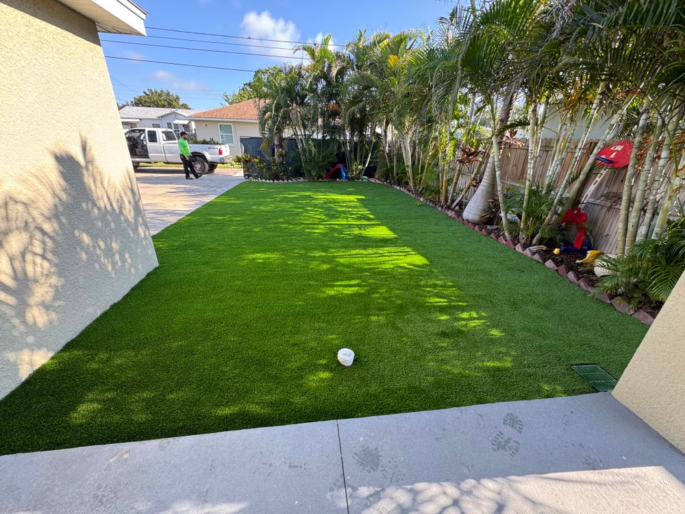 Artificial Turf Installation for Hefty's Helpers in Saint Petersburg,  FL