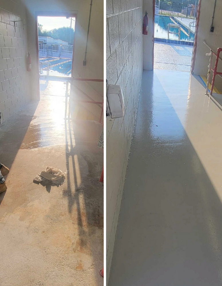 Before and After for Hotspray Industrial Coatings  in Orlando, FL