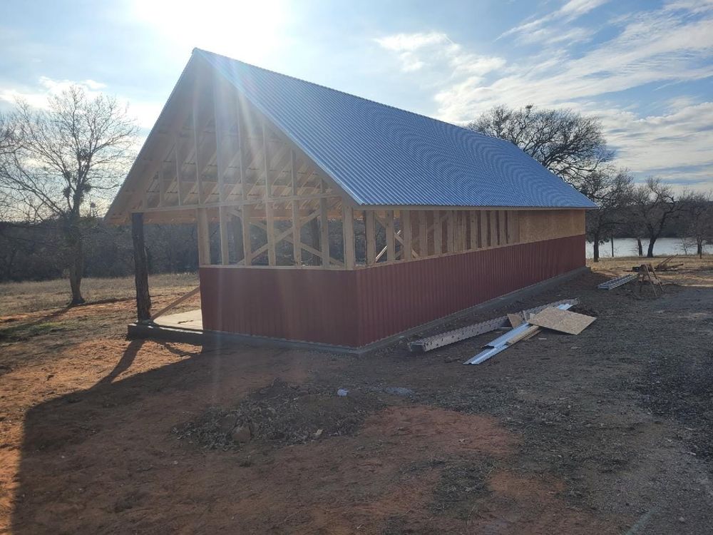 Metal Roof's  for Willy Lewallen And Sons Construction in Mineral Wells, TX