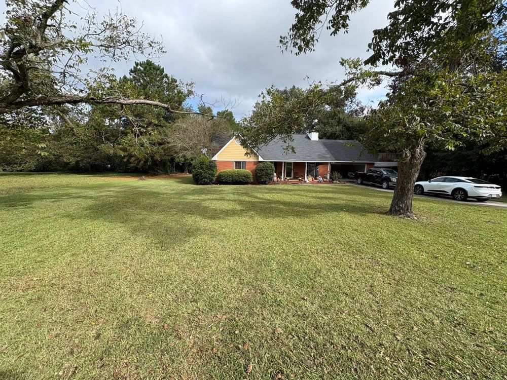 Our lawn care maintenance service ensures a lush, healthy yard year-round with expert mowing, fertilizing, and weed control tailored to your landscape's specific needs for a vibrant outdoor space. for Scalco’s Land Services in Statesboro, GA