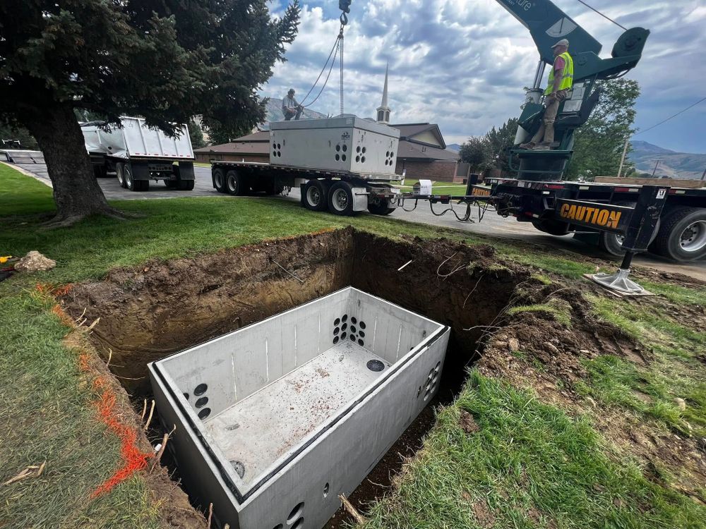 Excavating  for Double C Plumbing & Excavation in Tremonton, UT