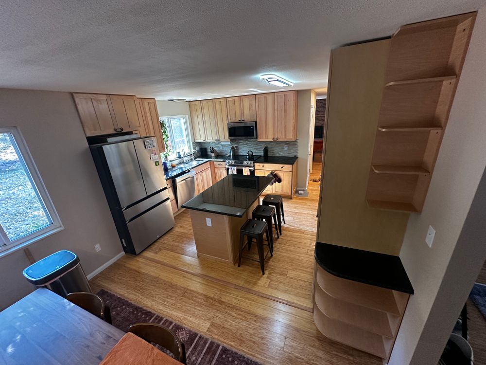 Golden Kitchen Remodel for Happy Home Projects Co-op in Lakewood, CO