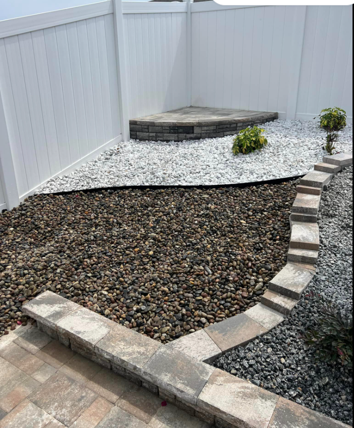 Transform your outdoor space with our expert hardscaping services, featuring durable patios and walkways that blend functionality with stunning design to enhance the beauty and value of your home environment. for R.B. & Company in Bellview, FL