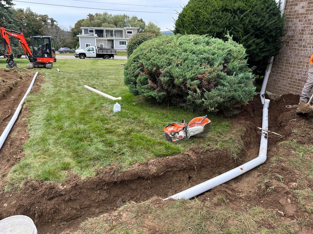 Drainage & Excavation for NK Landscaping LLC in Dutchess County, NY