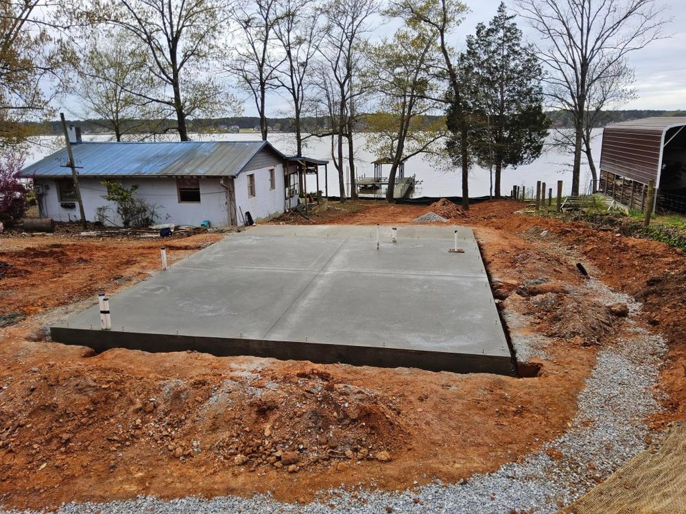 Concrete for T&J Concrete in Anderson, SC