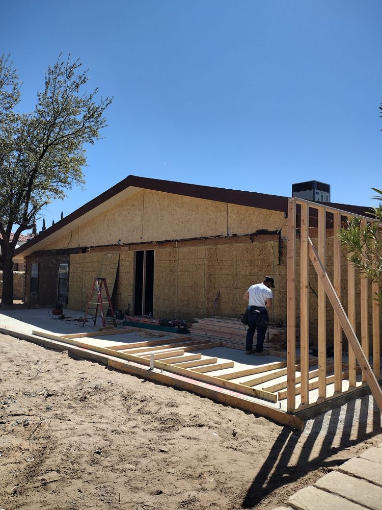 Exterior Renovations for Delatorre Construction in El Paso, TX