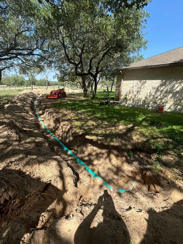 Our Water Line Installation service ensures reliable and efficient water flow to your home, featuring expert trenching, precise laying, and secure connections for long-lasting performance you can trust. for Williams & Sons Solutions in Floresville, TX
