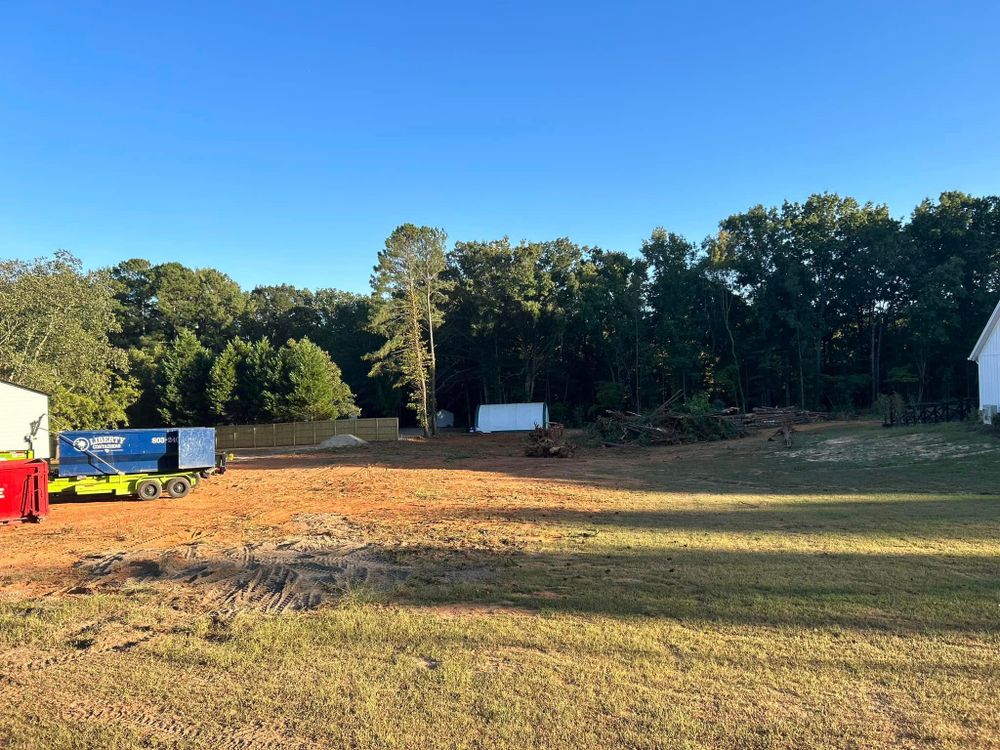 Land Clearing for Lake Murray Outdoor Solutions LLC in Leesville, SC