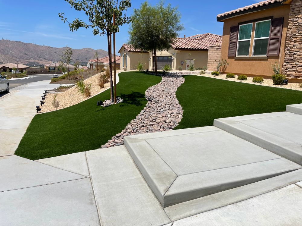 Artificial Turf for Aidan Jade Landscaping in Riverside County, CA
