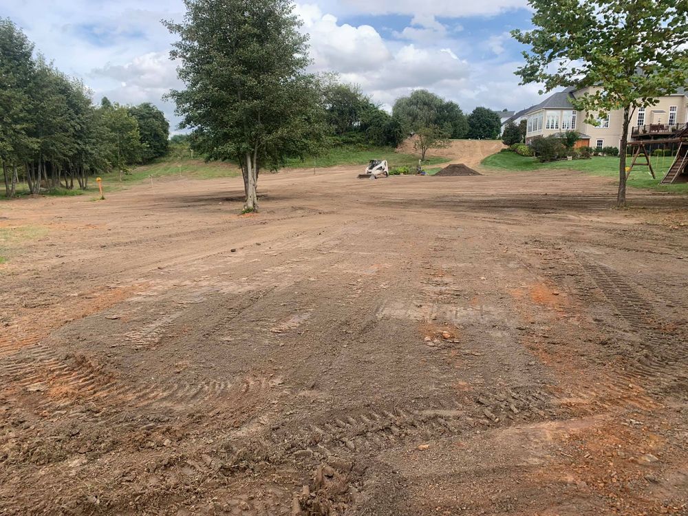 Our Site Grading service ensures a stable foundation by expertly leveling the land, offering efficient land clearing to prepare your property for safe and successful excavation and construction projects. for B.E. Contracting LLC in White Marsh, MD