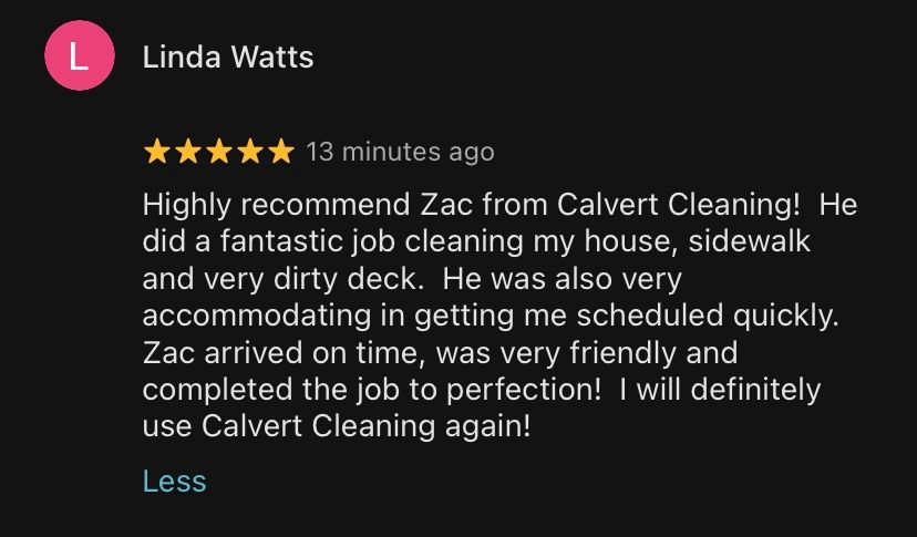 All Photos for Calvert Clean Up, Pressure Washing & Hauling LLC in Pasadena, MD