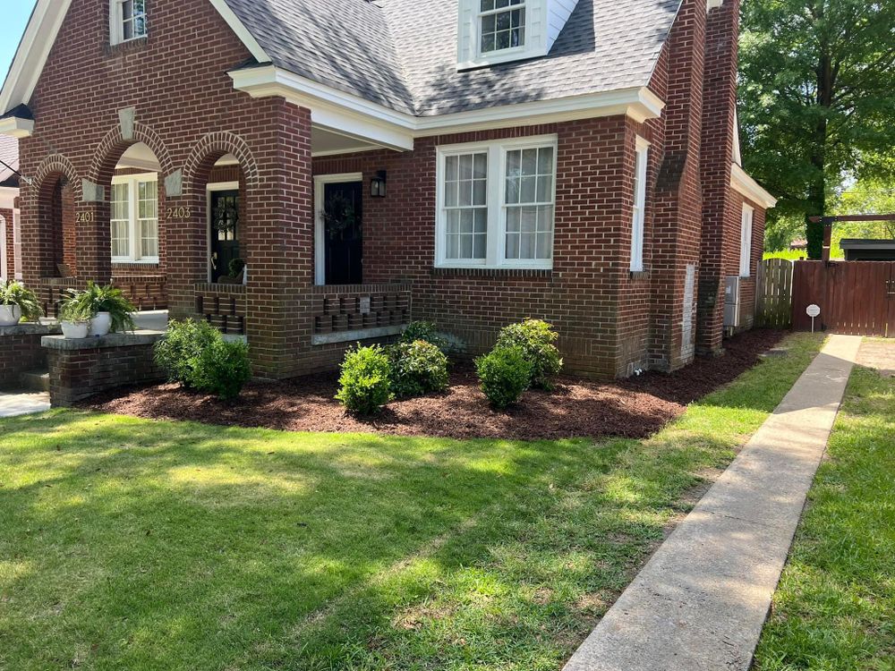 Mowing for Shang's Landscaping Service in Columbia, South Carolina