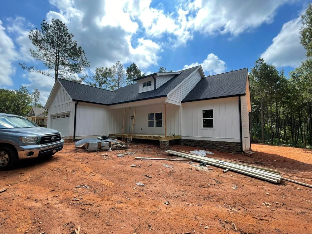 Custom Home Construction for HillCreek Construction in Commerce, GA