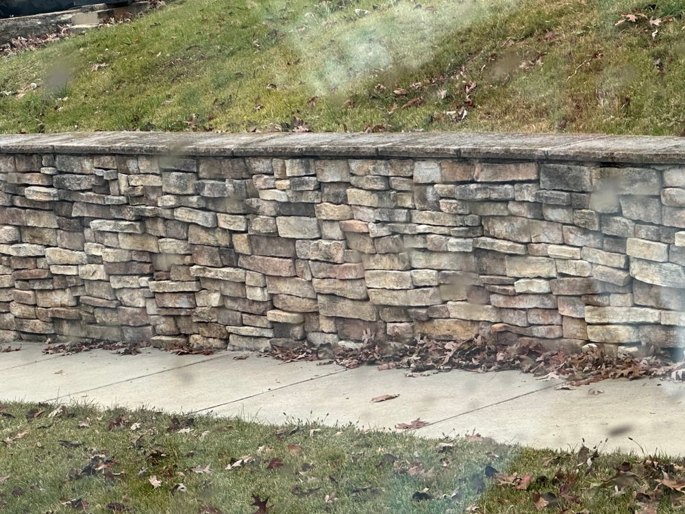Stone veneer  for Matteo Hardscapes in Towson,  MD