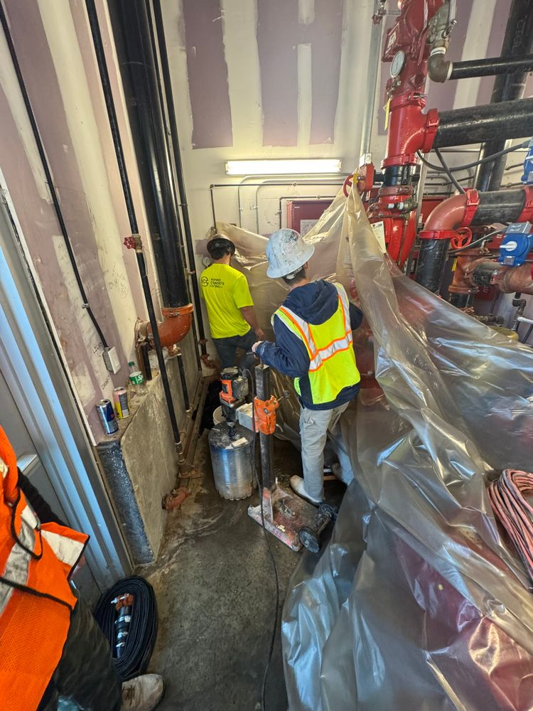 Core Drilling gallery for Superior Concrete Cutting in Charleston, SC