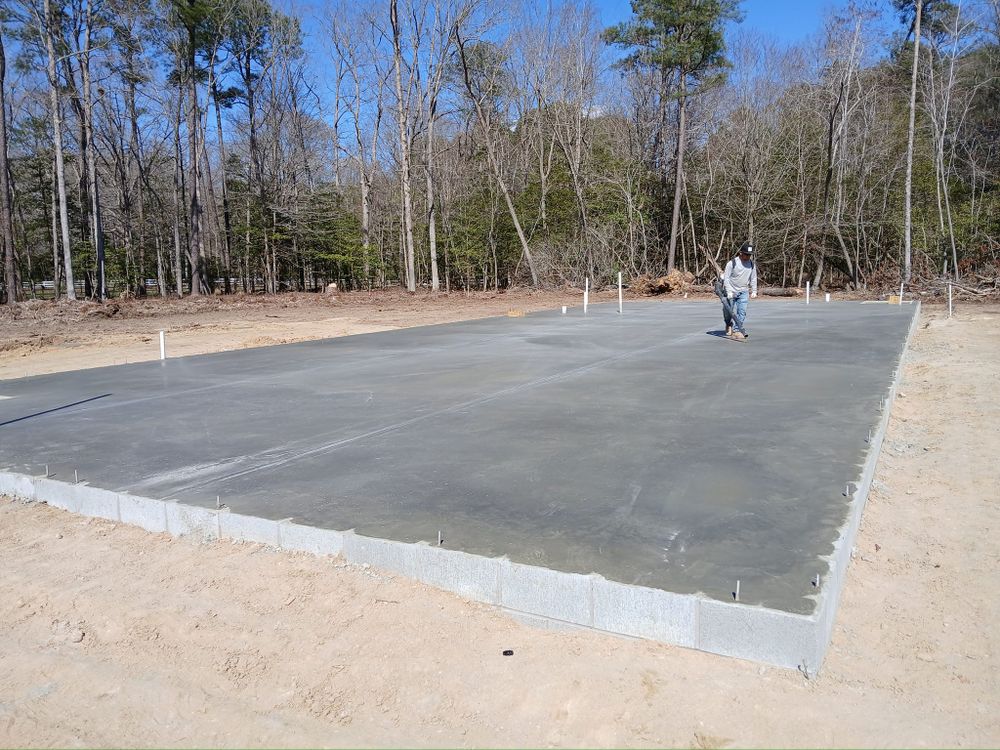 Residential Concrete for RGM Concrete Finisher LLC in Chesapeake, VA