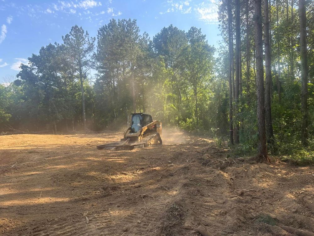 Excavating for Brannon's Construction in Riceville,,  TN