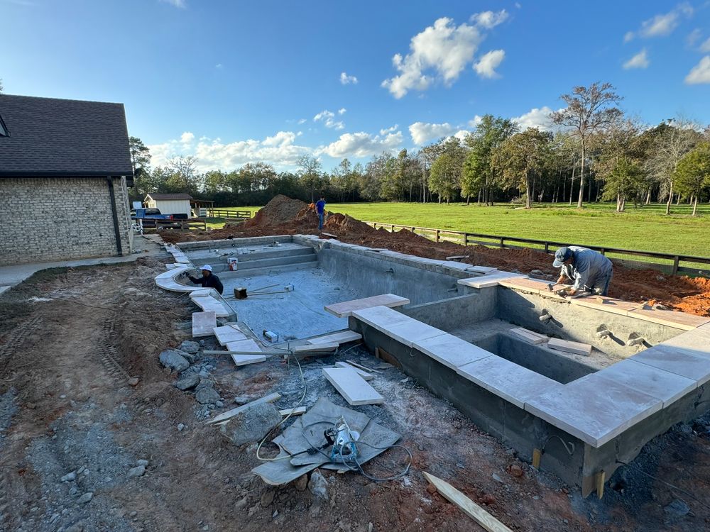 All Photos for Backyard Paradise Pools! in Splendora, TX