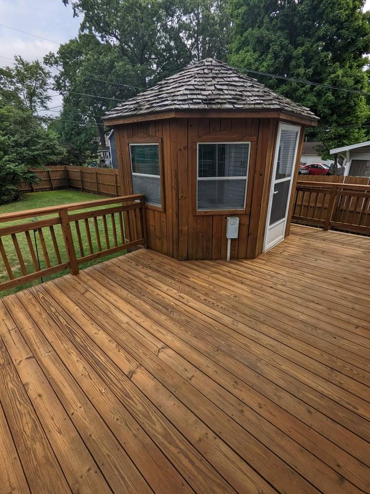 Decks and Fences for All Purpose Exteriors, LLC in Niles, MI