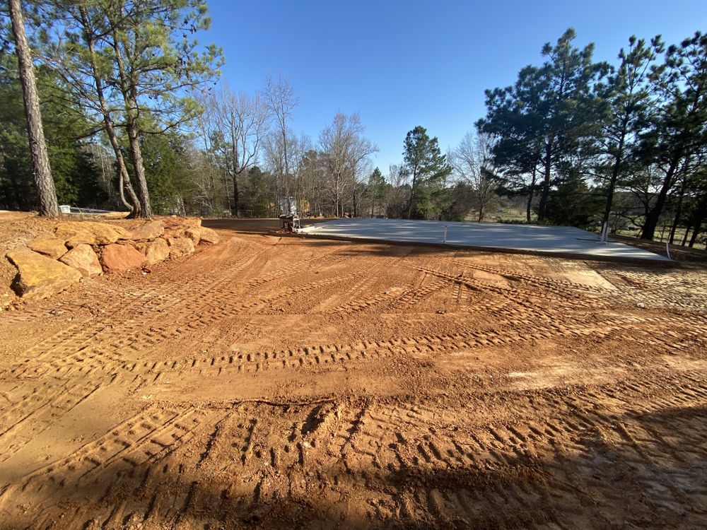 Residential Excavation for Tyler Sand Gravel And Excavation in Ben Wheeler, TX