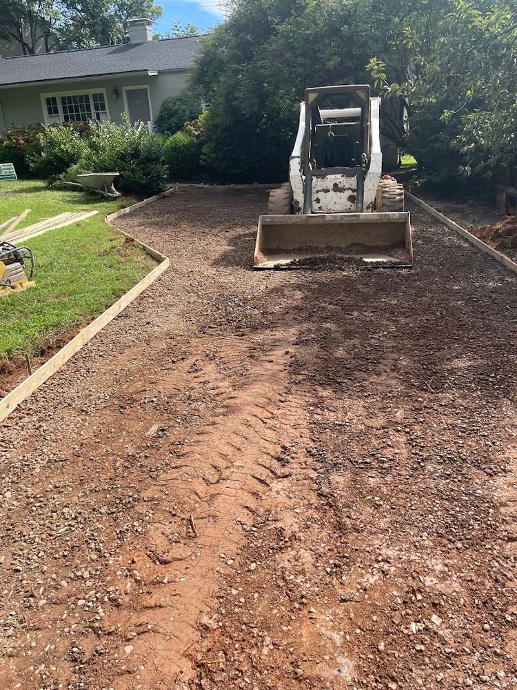 Residential Projects for Vanguard Concrete Creations in Winston-Salem, NC