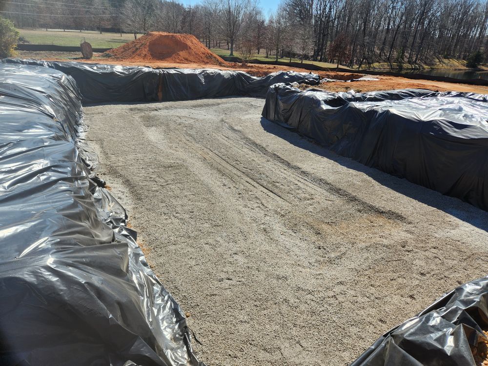 Site Preparation for C.A. Sherry Land Improvement, LLC. in Louisa, VA
