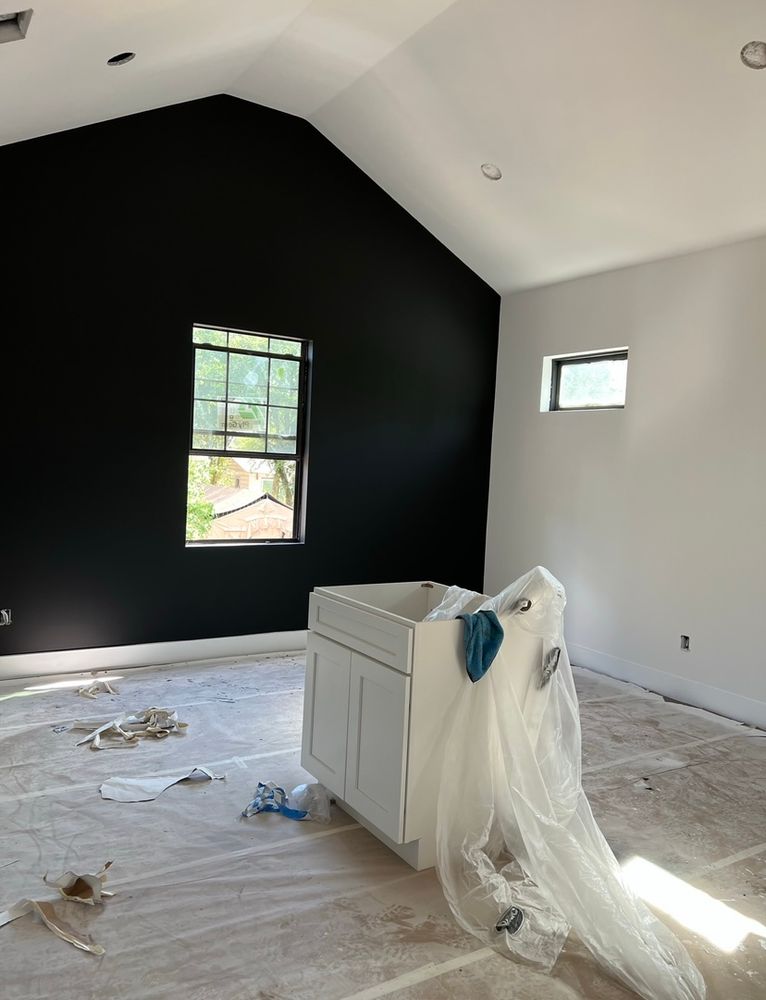 Interior Painting for L.P. Contractors in San Antonio, Texas