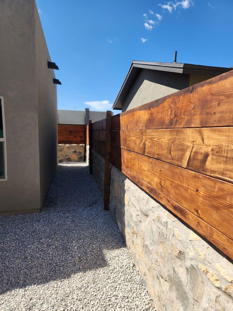 Enhance your home's privacy and aesthetics with our expert fencing service. The fence options we offer provide durable, stylish solutions tailored to complement your landscape while ensuring security for you and your family. for Inova Hardscape in El Paso, TX